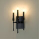 Landon 3 Light 8 inch Matte Black Wall Sconce Wall Light